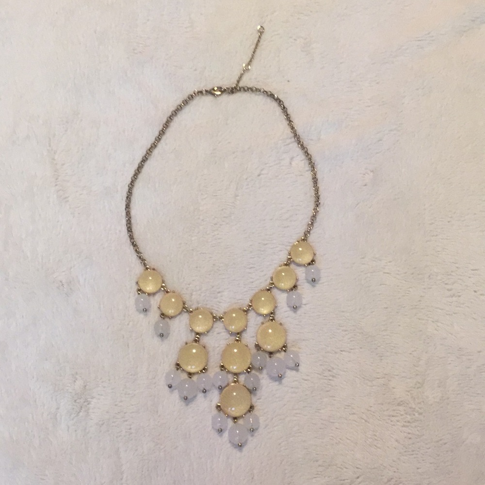 Beaded charm necklace